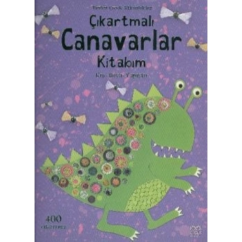 Çıkartmalı Canavarlar Kitabım