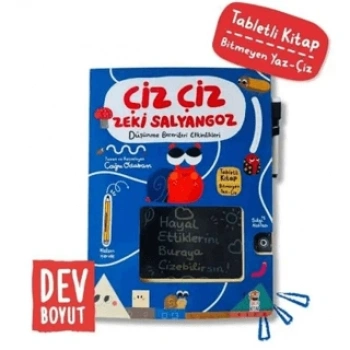 Çiz Çiz Zeki Salyangoz - Düşünme Becerileri Etkinlikleri