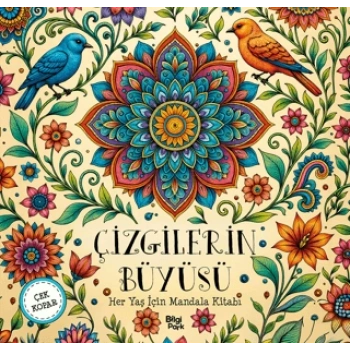 Çizgilerin Büyüsü - Her Yaş İçin Mandala