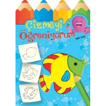 Çizmeyi Öğreniyorum Mavi Kitap