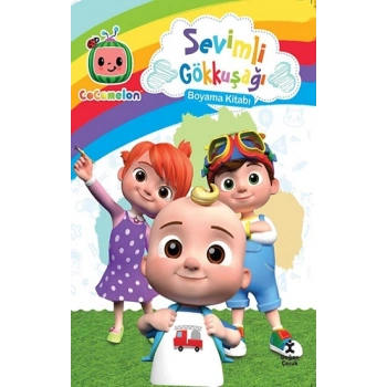 Cocomelon Sevimli Gökkuşağı Boyama Kitabı