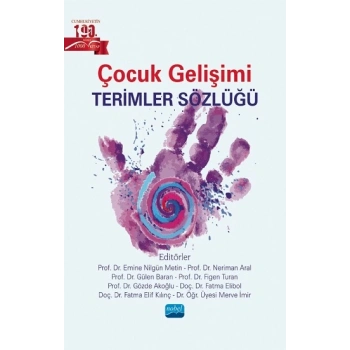 Çocuk Gelişimi Terimler Sözlüğü