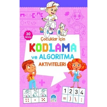 Çocuklar İçin Kodlama ve Algoritma Aktiviteleri - Pembe
