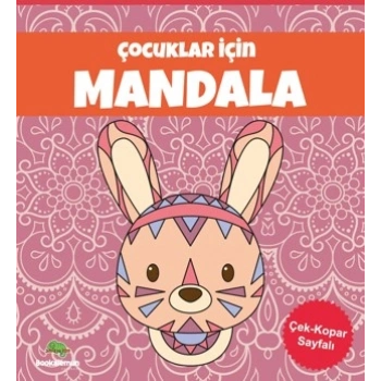 Çocuklar İçin Mandala - Pembe