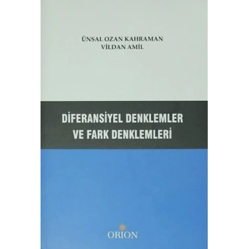 Diferansiyel Denklemler ve Fark Denklemleri