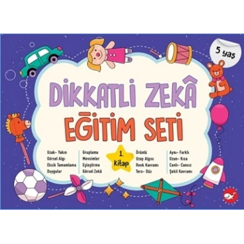 Dikkatli Zeka Eğitim Seti 1. Kitap (5 Yaş)
