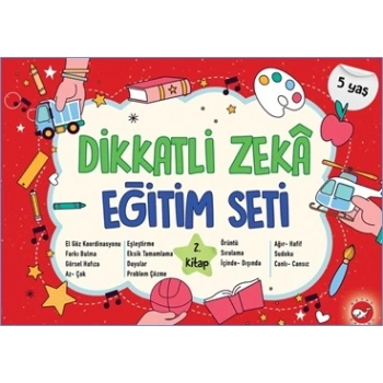 Dikkatli Zeka Eğitim Seti 2. Kitap (5 Yaş)