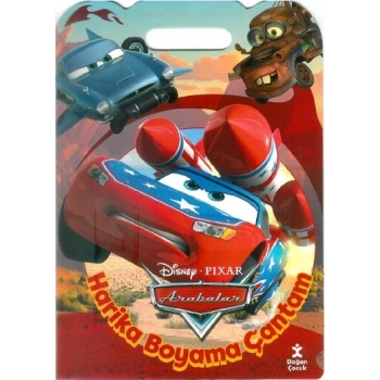 Disney Arabalar Harika Boyama Çantam
