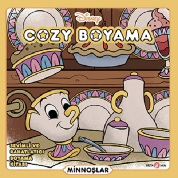 Disney Cozy Boyama, Sevimli Ve Rahatlatıcı Boyama Kitabı - Minnoşlar