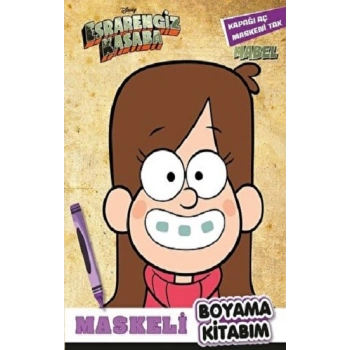 DİSNEY- ESRARENGİZ KASABA MASKELİ BOYAMA KİTABI - MABEL