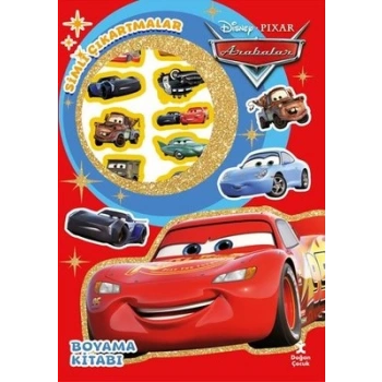 Disney Pixar Arabalar - Star Simli Çıkartmalı Boyama Kitabı