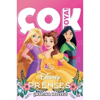 Disney Prenses –  Çok Boya! Çıkartmalı Dev Boyama Kitabı