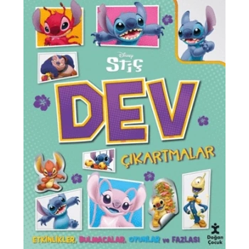 Disney Stiç - Dev Çıkartmalar Etkinlik Kitabı