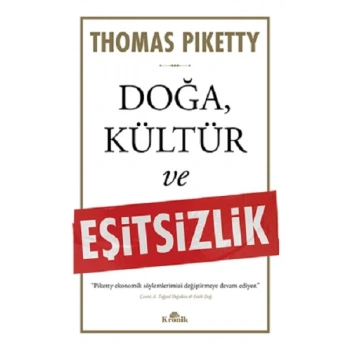 Doğa, Kültür ve Eşitsizlik