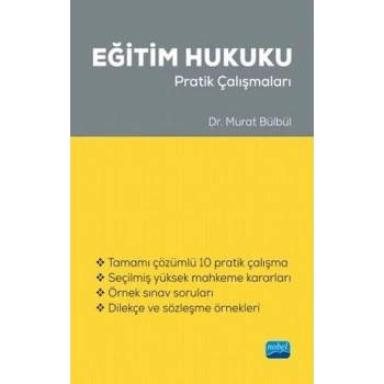Eğitim Hukuku Pratik Çalışmaları