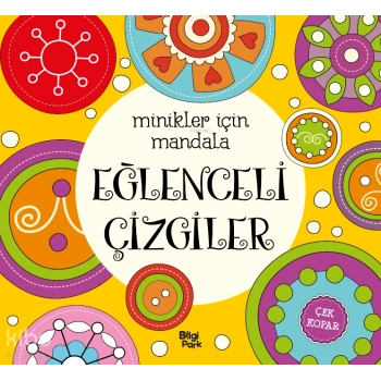 Eğlenceli Çizgiler;Minikler İçin Mandala
