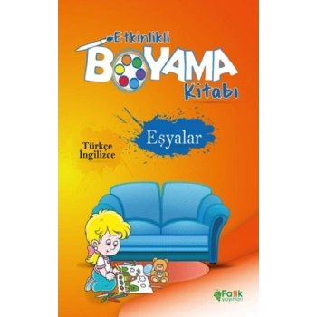Etkinlikli Boyama Kitabı Eşyalar