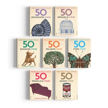 Gerçekten Bilmeniz Gereken 50 Fikir Seti (7 Kitap)