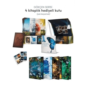Gökçen Serisi - Yan Boyamalı Hediyeli Kutu (Ciltli)