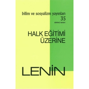 Halk Eğitimi Üzerine
