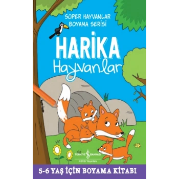 Harika Hayvanlar - Süper Hayvanlar Boyama Serisi