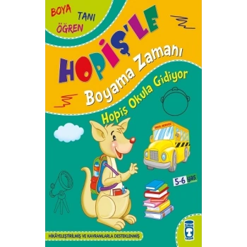 Hopiş Okula Gidiyor - Hopişle Boyama Zamanı