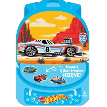 Hot Wheels – Parıltılı Tatil Çantam Etkinlik ve Boyama Kitabı