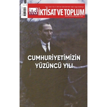 İktisat ve Toplum Dergisi 156. Sayı