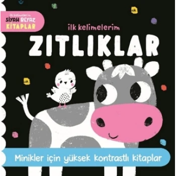 İlk Kelimelerim Siyah Beyaz Kitaplar Zıtlıklar