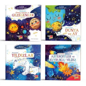 İlk Okuma Uzay Hikayeleri 4lü Set