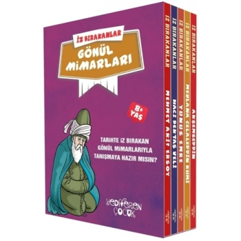 İz Bırakanlar - Gönül Mimarları Seti - 5 Kitap Takım