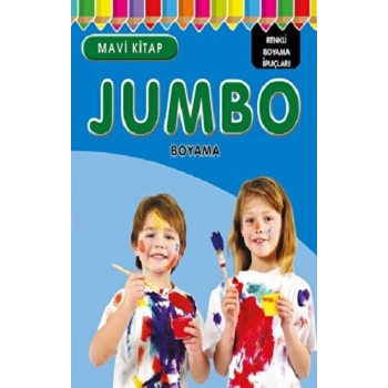 Jumbo Boyama - Mavi Kitap