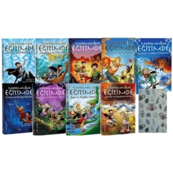 Kahramanlar Eğitimde Seti (9 kitap + Defter Hediyesi)