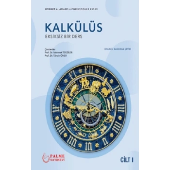 Kalkülüs Eksiksiz Bir Ders 1. Cilt