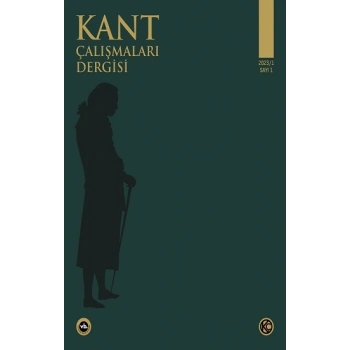 Kant Çalışmaları Dergisi Sayı 1