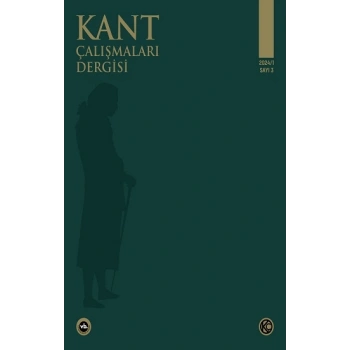 Kant Çalışmaları Dergisi Sayı 3