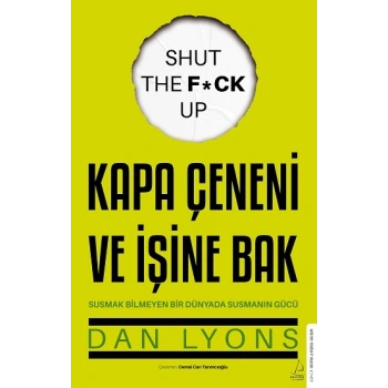 Kapa Çeneni ve İşine Bak