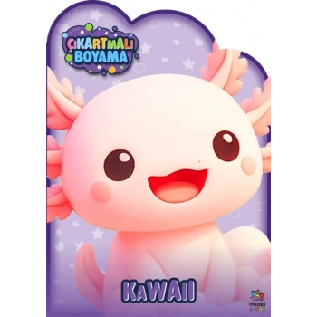 Kawaii Zamanı – Çıkartmalı Boyama Kitabı