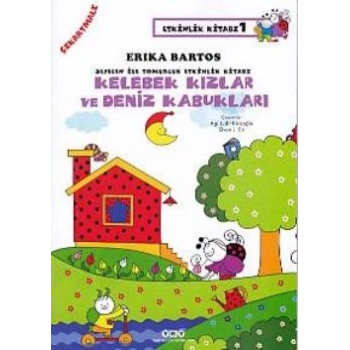 Kelebek Kızlar ve Deniz Kabukları (Çıkartmalı)