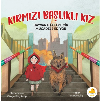 Kırmızı Başlıklı Kız Hayvan Hakları İçin Mücadele Ediyor