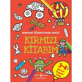 Kırmızı Kitabım - Renkleri Öğreniyorum Serisi