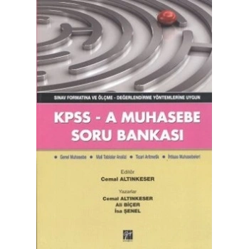 KPSS - A Muhasebe Soru Bankası