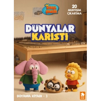 Kral Şakir Dünyalar Karıştı Boyama Kitabı - 3
