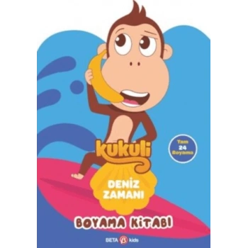 Kukuli Deniz Zamanı Boyama Kitabı