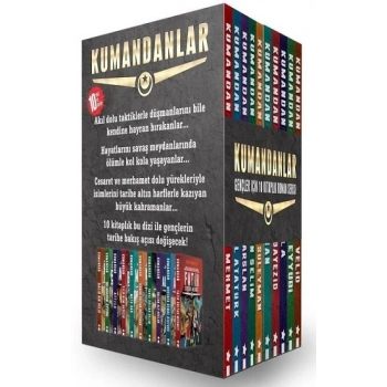Kumandanlar Seti (10 Kitap Takım Kutulu)