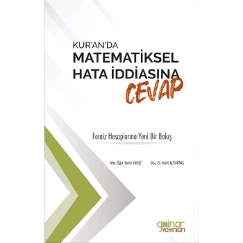 Kuranda Matematiksel Hata İddiasına Cevap