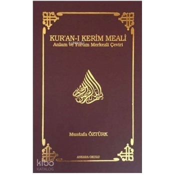 Kuran-ı Kerim Meali (Ciltli) (Küçük Boy)