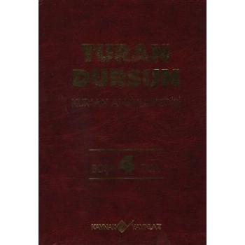 Kur’an Ansiklopedisi Cilt: 4 Boşa-Dua