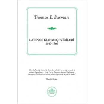 Latince Kuran Çevirileri 1140-1560
