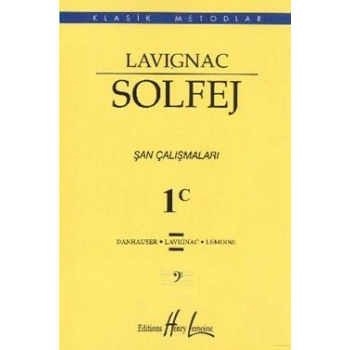 Lavignac Solfej 1C - Küçük Boy